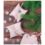 Papir ukrasni dvoslojni rebrasti B2 pk10 300g Heyda 20-47132 11 natur - Slika 2