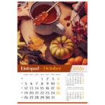 Kalendar "Vrtovi 2026" 13 listova, spirala - Slika 3