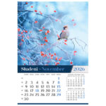 Kalendar "Vrtovi 2026" 13 listova, spirala - Slika 4