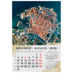 Kalendar "Razglednice Hrvatske 2026" 13 listova spirala - Slika 12