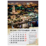 Kalendar "Razglednice Hrvatske 2026" 13 listova spirala - Slika 13