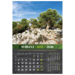 Kalendar "Masline 2026" 13 listova, spirala - Slika 9