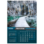 Kalendar "Nacionalni parkovi i Parkovi Prirode 2026" 13 listova, spirala - Slika 5