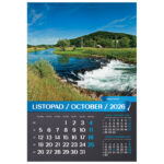 Kalendar "Hrvatski pejzaži 2026" 13L, spirala - Slika 3