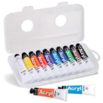 Boja akrilna  18ml aluminijska tuba 10boja Primo 405TA10SP - Slika 2