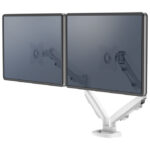 Držač za monitor dvostruki EPPA Fellowes 9683501 bijeli - Slika 2